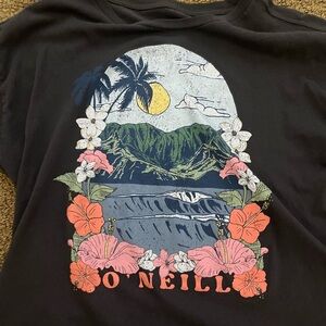 O'Neill Black Graphic T-Shirt youth shirt large
